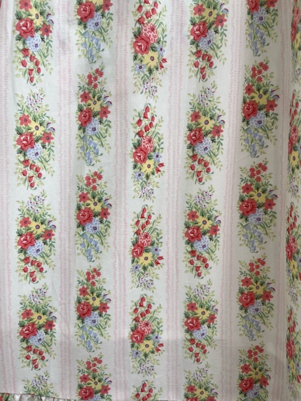 Petal & Pup Gabriela flower bouquet print maxi dress ivory pink cottagecore S - Picture 2 of 15